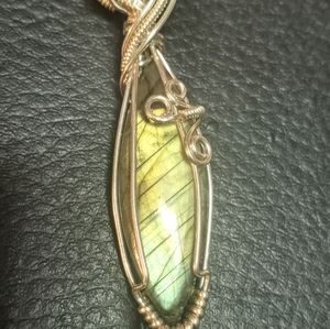 Labradite pendant